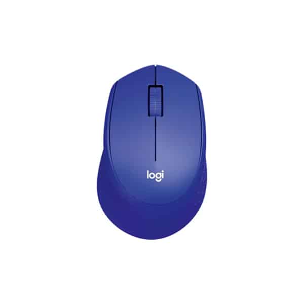 Logitech Mouse inalámbrico azul