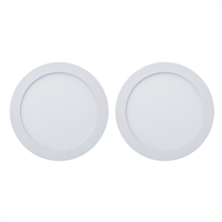 Panel Led Luz Dia 12 W Empotrar 2 Unidades Sylvania