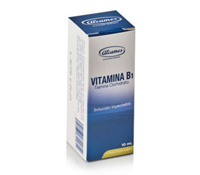 ALCAMES VITAMINA B-1 TIAMINA 10 ml