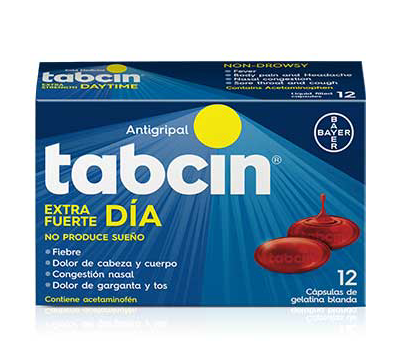 TABCIN AM LIQUID GEL CÁPSULAS VÍA ORAL