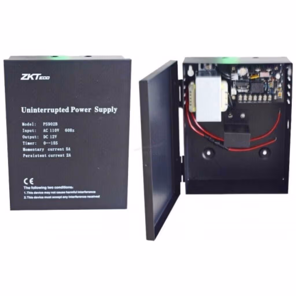 FUENTE DE PODER ZKTECO – 12V-5A 110-240v