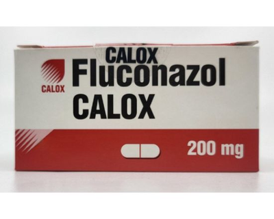 Fluconazol Calox, 200 mg, 1 de 15 capsulas