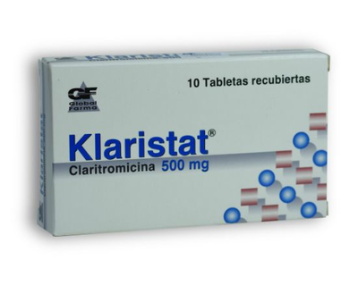 Klaristat, 500 mg, 1 de 10 tabletas recu