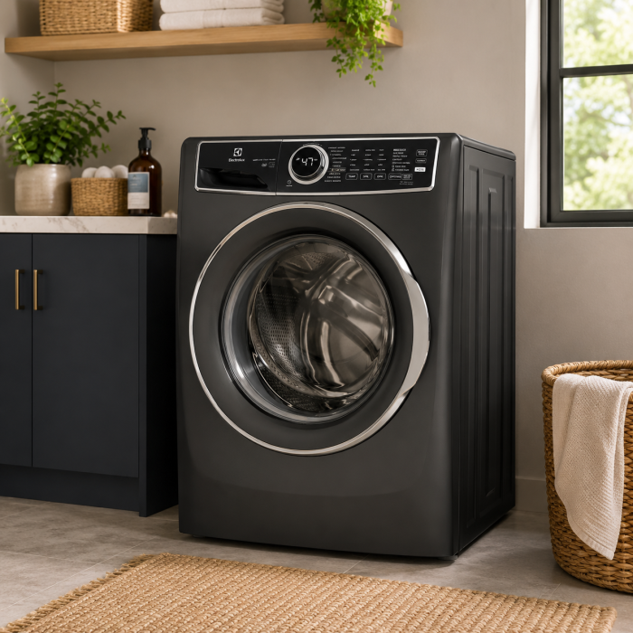 LAVADORA CARGA FRONTAL ELECTRICA 21KG 120V TITANIO ELECTROLUX