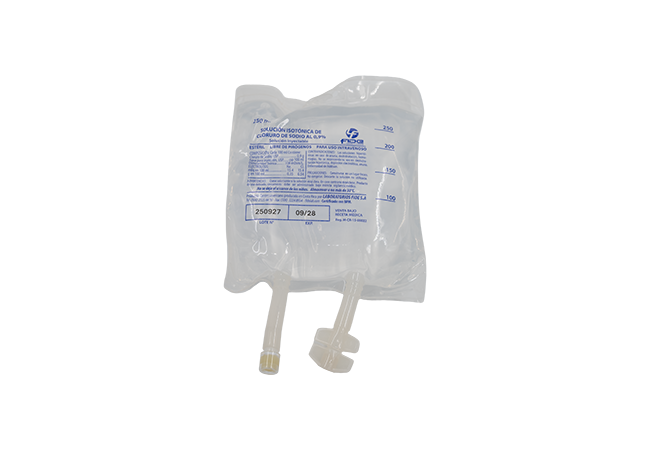 CLORURO SODIO FIDE SOLUCION 0.9% x 250 ml SUERO
