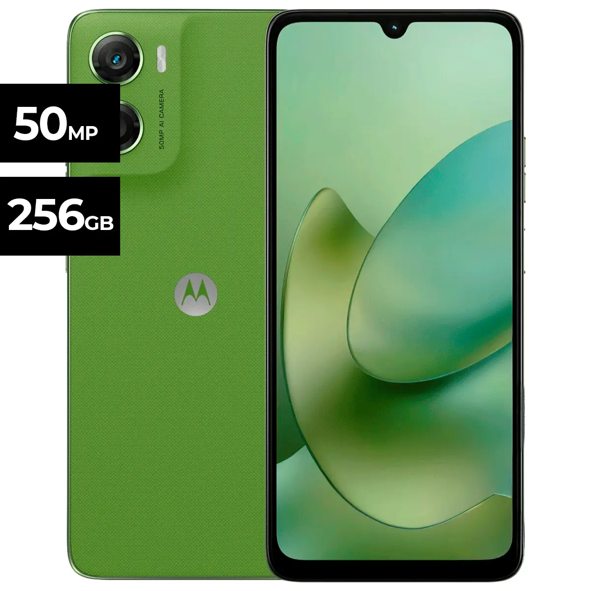 Celular 4G Motorola G06 Verde 4GB RAM 256GB
