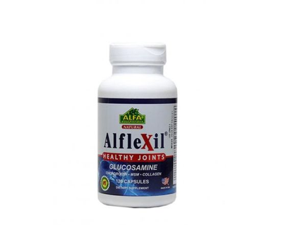 Alfa, Alflexil, Glucosamine, 120 Capsulas