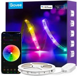 Tiras De Luces LED Govee RGBIC Basic Wi-Fi + Bluetooth 16,4 Pie
