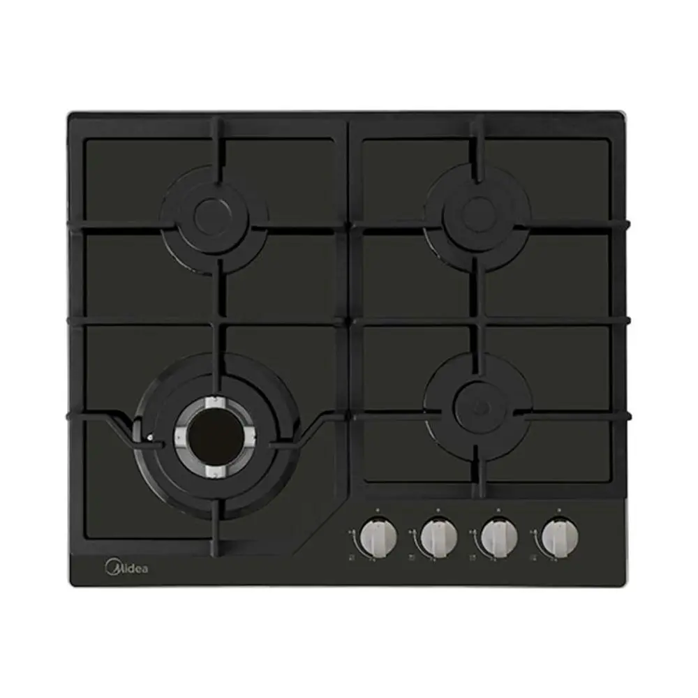 Cocina Empotrable de gas Midea 6 Quemadores MTGB30TL3402GS
