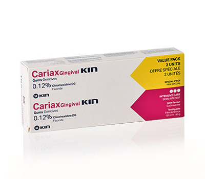 KIN CARIAX GINGIVAL PASTA DENTAL 125 ml (2PACK)