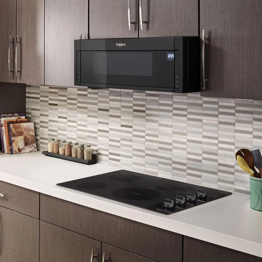 Cocina eléctrica de vidrio cerámico de 76 cm (30") con elemento radiante doble / WCE55US0HB