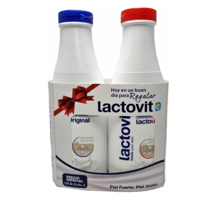 Lactovit Lactourea gel de baño 600ml + Original gel de baño 600ml