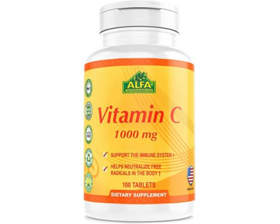 Alfa Vitamina C 1000 mg 100 tabletas