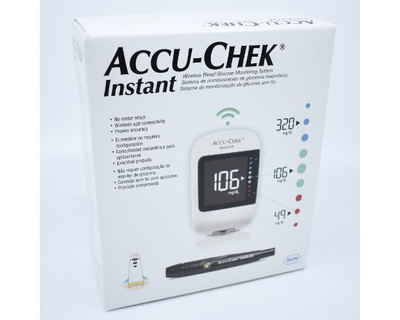 Accu-Chek Instant, GLUCOMETRO y dispositivo de punción, oferta con 25 tiras