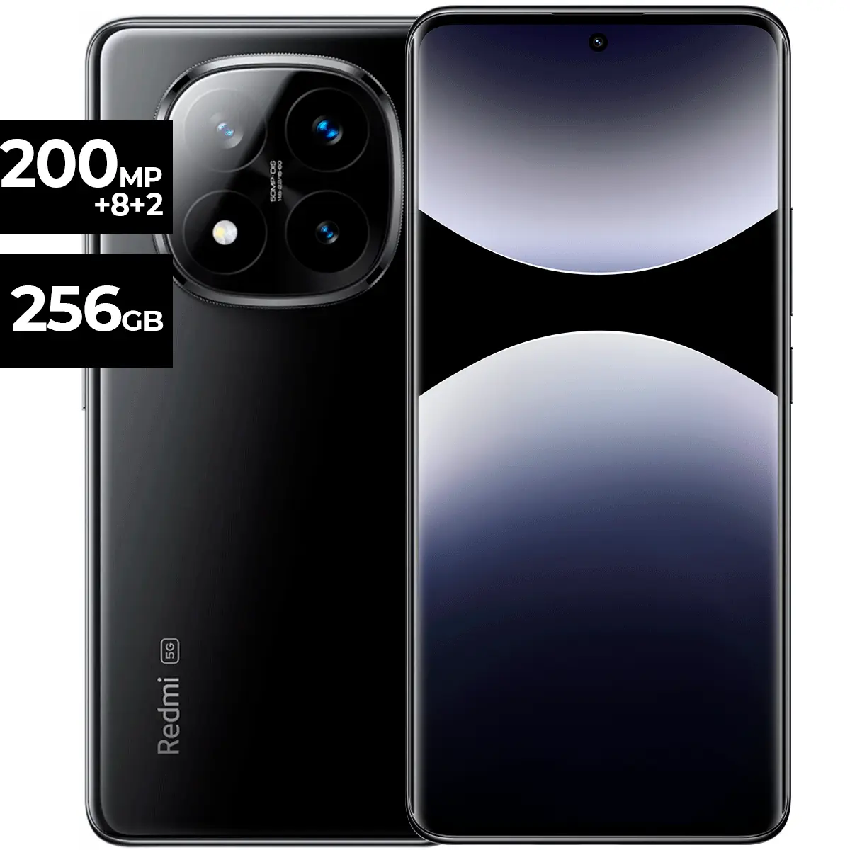 Celular 5G Xiaomi Redmi Note 14+ Pro Negro 8GB RAM 256GB