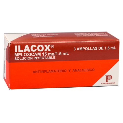 ILACOX SOLUCIONES INYECTABLES 15 MG