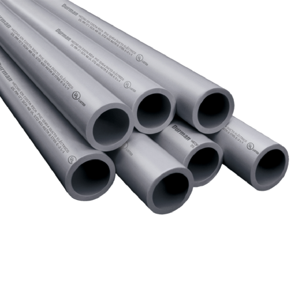 Tubo pvc kraloy sch40 12mm(1-2 pulg)x3.05m