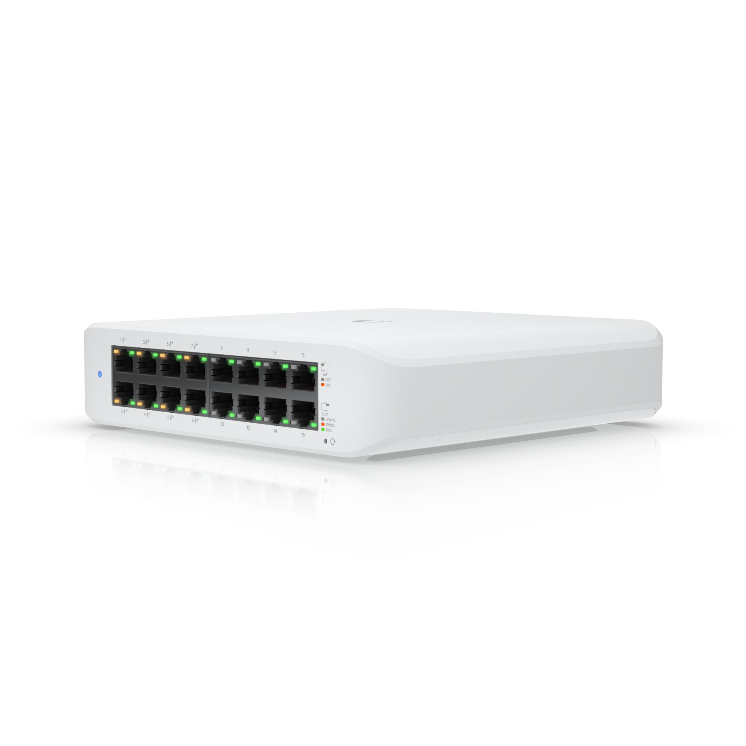 Conmutador Ubiquiti UniFi Switch Lite USW-Lite-16-POE Gestionado
