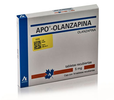 APO OLANZAPINA 5MG TABLETAS VÍA ORAL