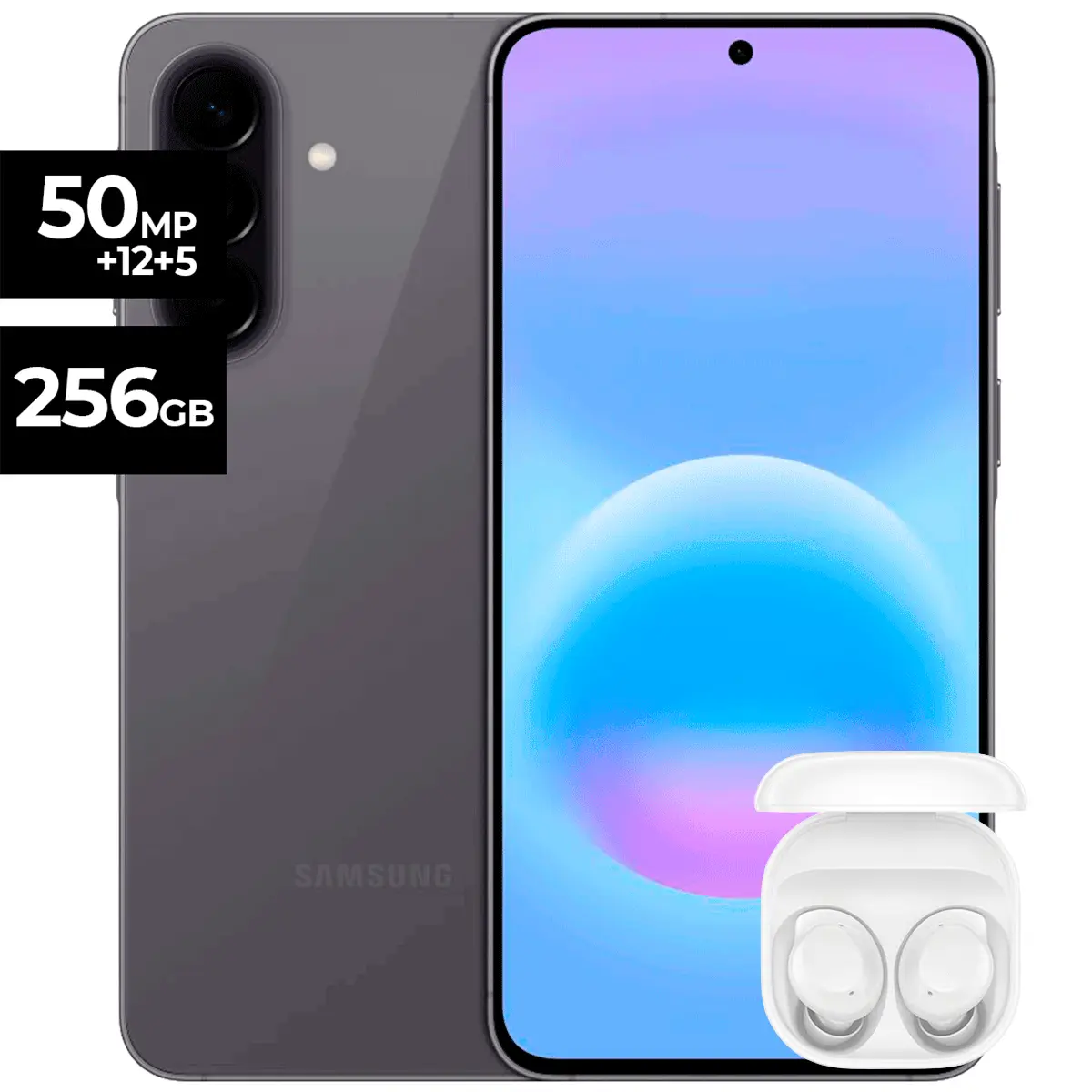 Celular 5G Samsung Galaxy A57 Gris 8GB RAM 256GB + Buds Core | Combo