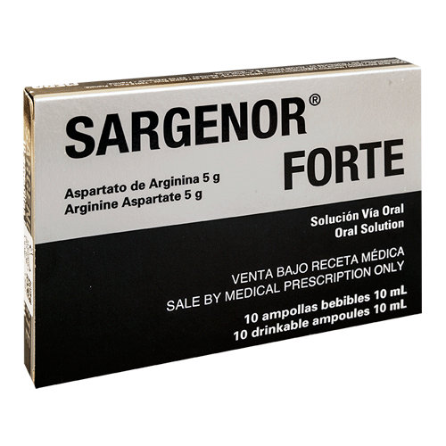 SARGENOR FORTE AMPOLLAS 5 GR