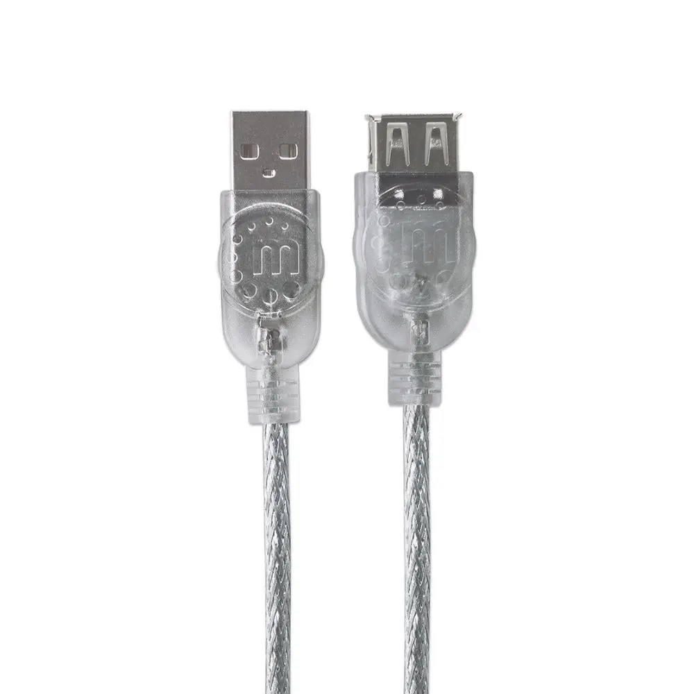 Cable para impresora Manhattan Plateado 340502