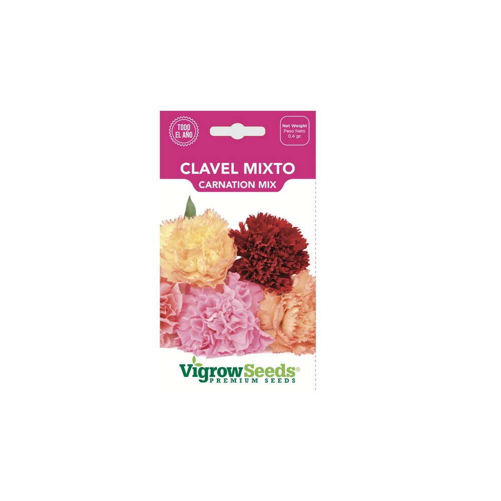 Semilla de clavel mixto 0.4 g