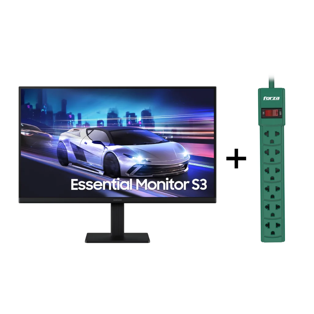 Monitor Samsung 24″ Essential S3 FHD S32GF 120Hz 5ms Mainstream LS24F320GANXZA