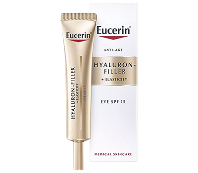 EUCERIN HYALURON-FILLER + ELASTICITY CONTORNO DE OJOS FPS15+