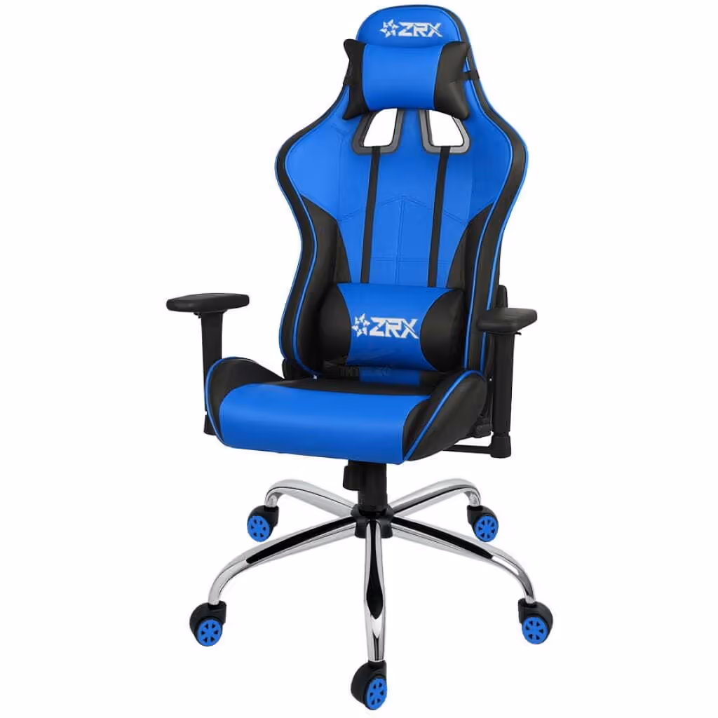 SILLA GAMING ZRX ALPHA – AZUL CON NEGRO