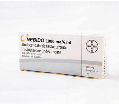 NEBIDO 1000 MG 4 ML AMPOLLA INYECTABLE