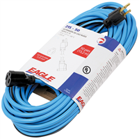Extension Electrica Uso Rudo Azul 3 X #16 15 m 13 A Eagle