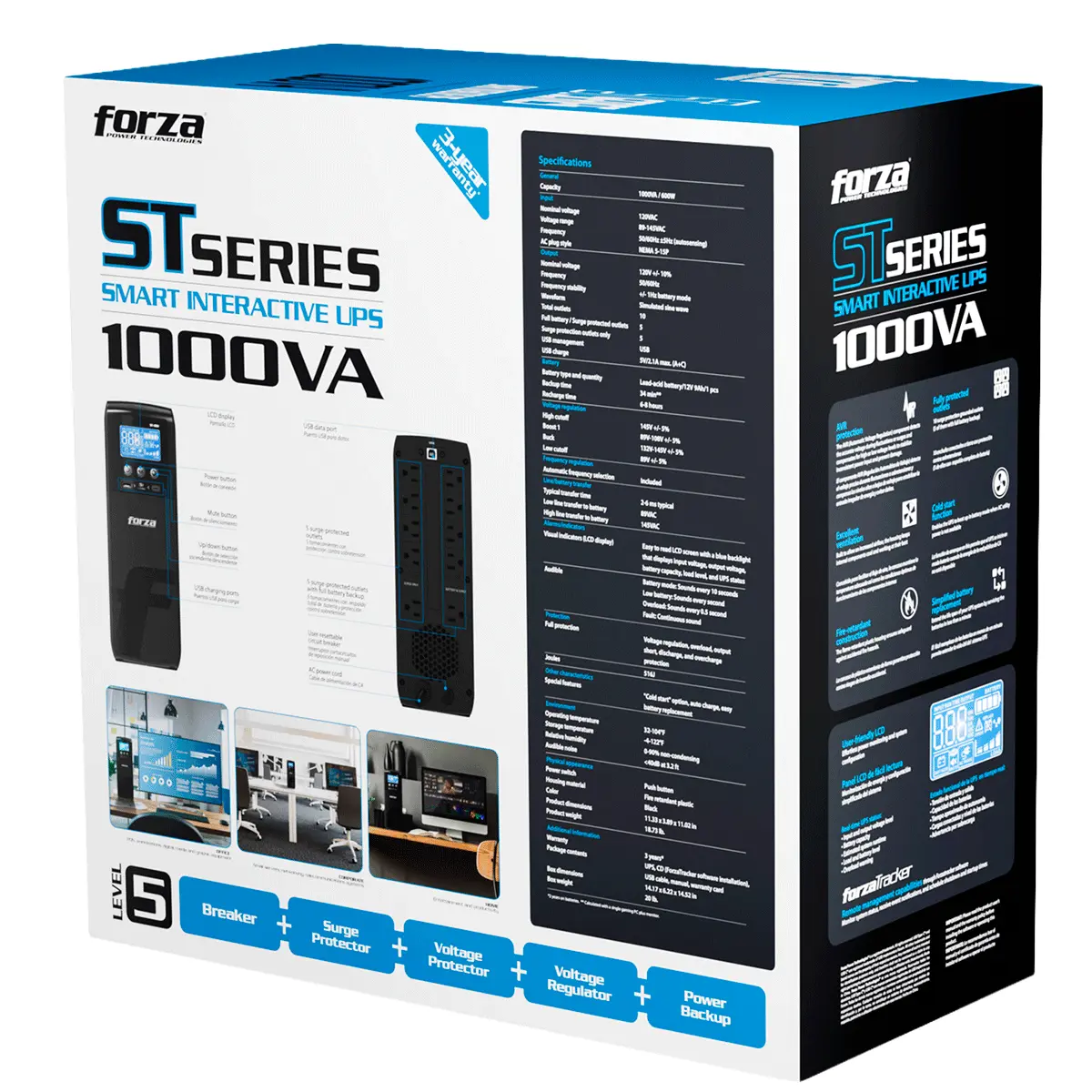 UPS Forza ST1001