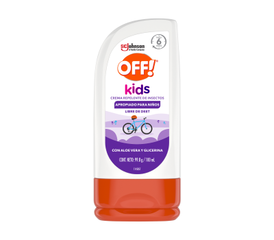 OFF KIDS REPELENTE DE INSECTOS EN CREMA 100 ML