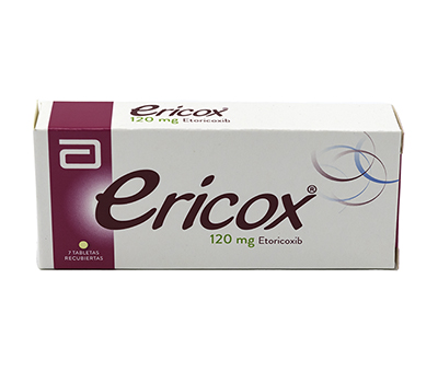 Ericox 120 Mg X7 Tabletas