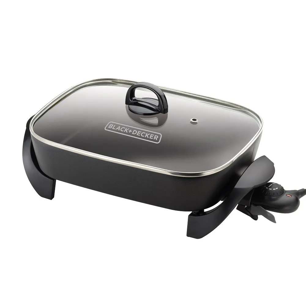 Sartén eléctrica Black + Decker Negro 2 SKG605