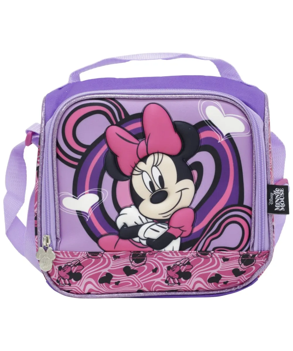 Lonchera escolar Minnie Mouse con depósito