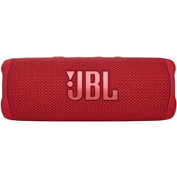 Parlante JBL Flip 6 Portátil, Resistente Al Agua, Color Rojo