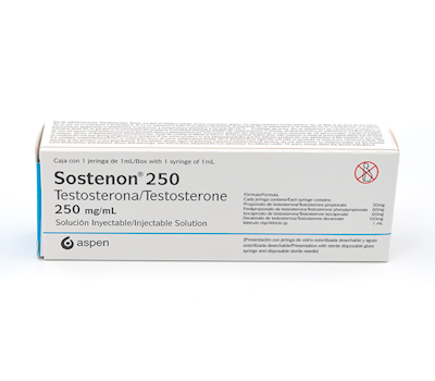 SOSTENON 250 MG SOLUCIÓN INYECTABLE