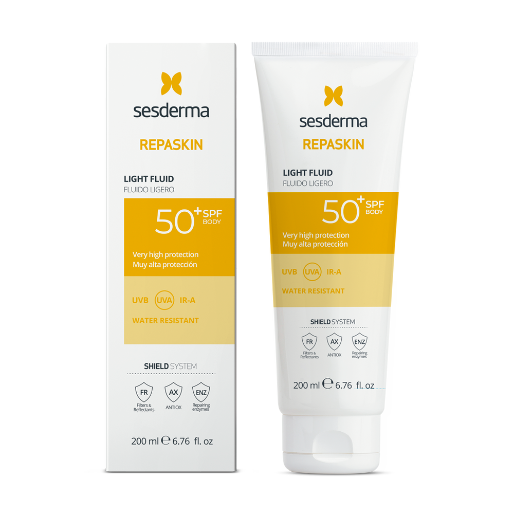 Sesderma Repaskin FPS50 Fotoprotector corporal textura ligera 200ml