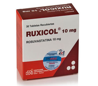 RUXICOL 10 mg x 30 TABLETAS