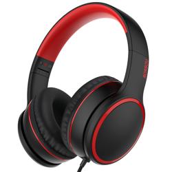 RORSOU R10 Kids Headphones Over-Ear with Microphone, Lightweigh