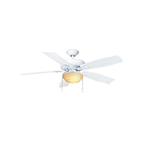 Ventilador 5 Aspas 52" Palau White Arqdeco