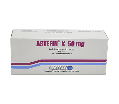 ASTEFIN K TABLETAS 50 MG X 50 UNIDADES