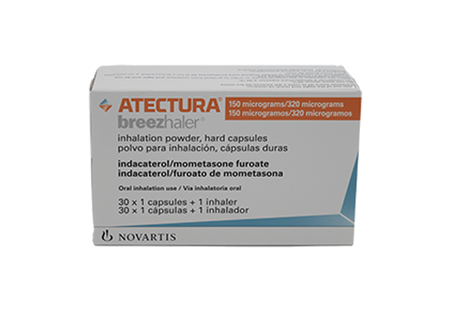 ATECTURA BREEZHAL POLVO 150/320MCG X 30
