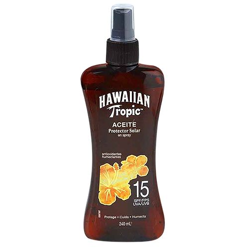 BRONCEADOR F15 ACEITE 240 ML HAWAIIAN TROPIC