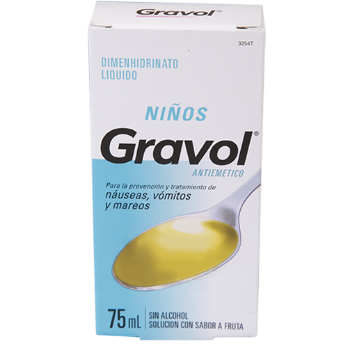 GRAVOL NIÑOS FRUTAS JARABE 75 ML