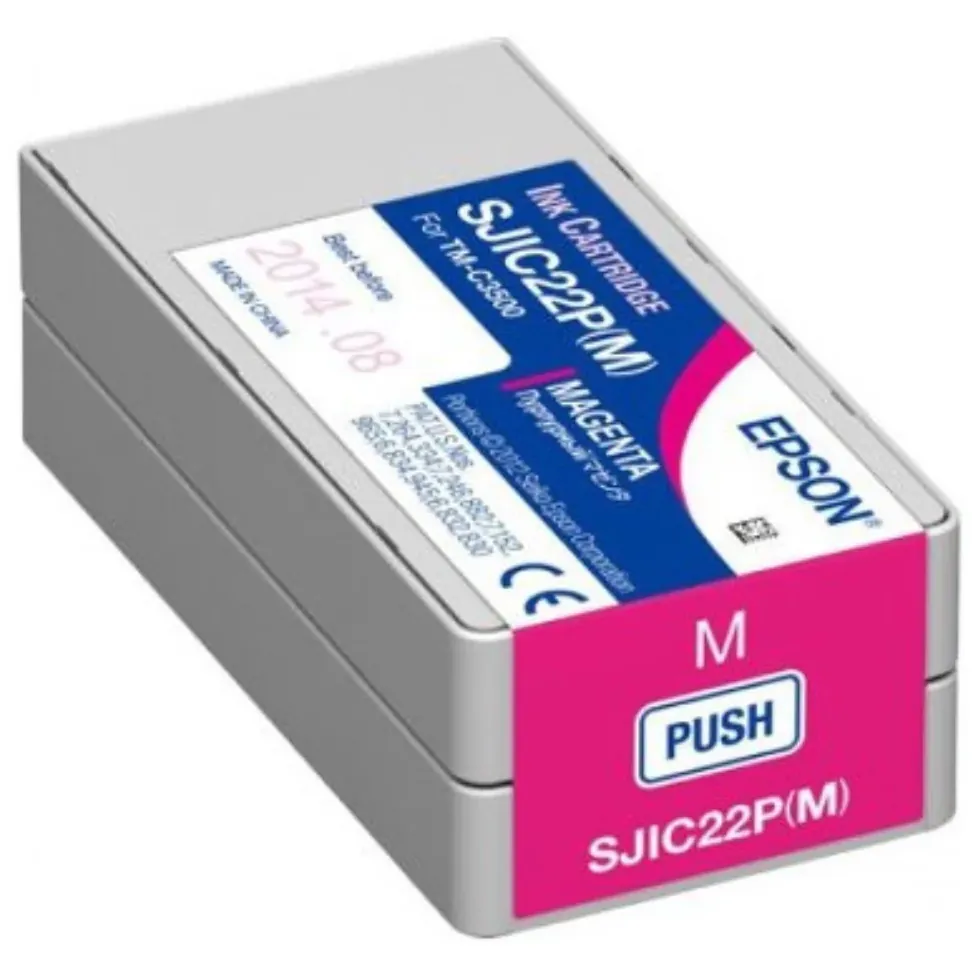 CARTUCHO DE TINTA EPSON SJIC22P – MAGENTA