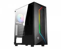 CASE GAMING MSI MAG VAMPIRIC 100R 2XUSB 2.0 1XUSB3.0 1X 120MM ARGB FAN 306-7G07R25-809