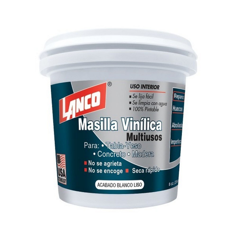 Masilla vinilica blanca 1-16 gal